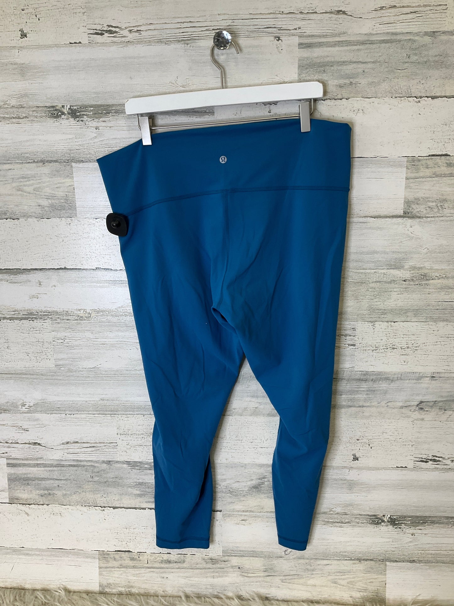 Athletic Leggings Capris By Lululemon In Blue, Size: 2x