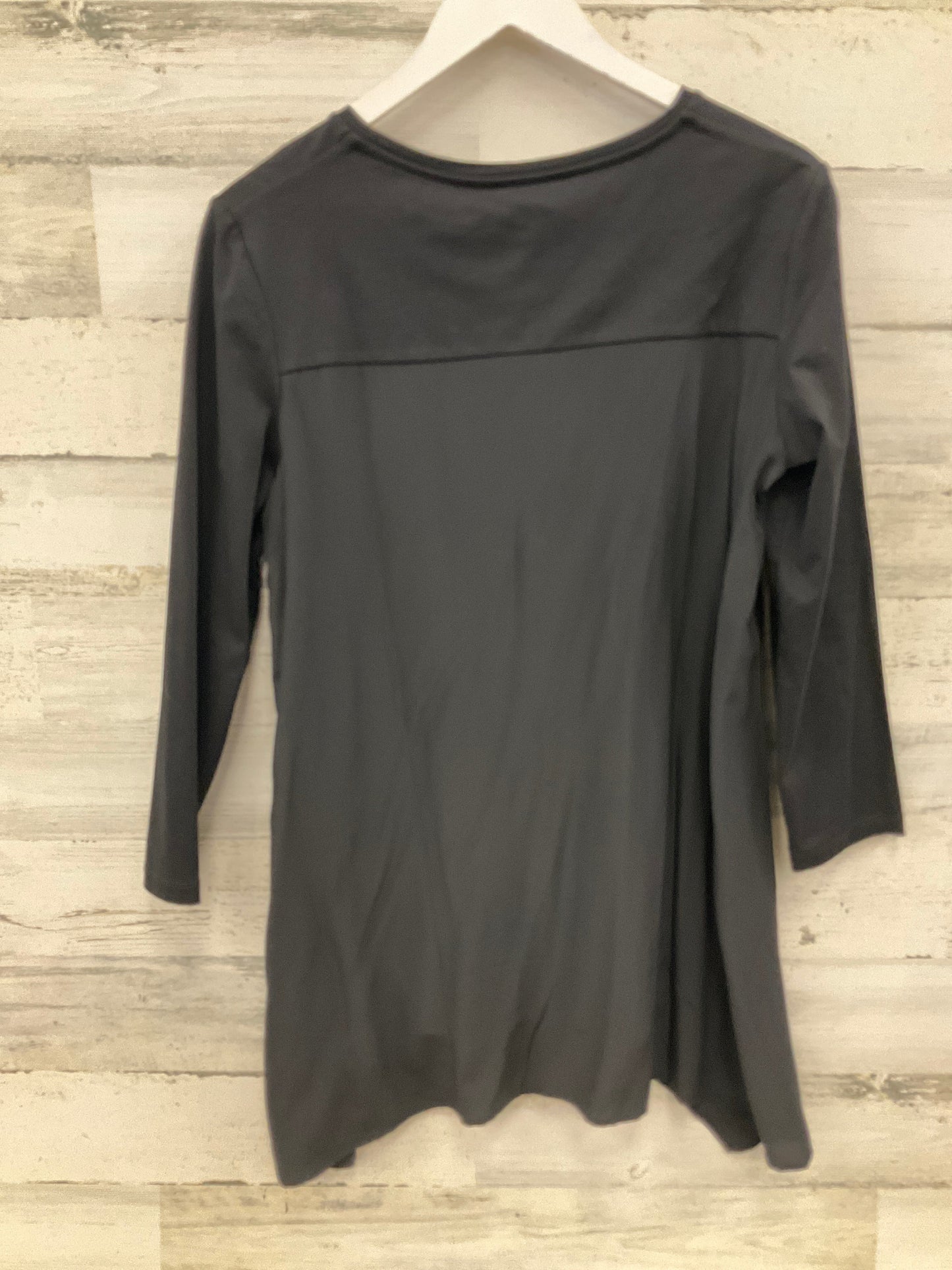 Tunic 3/4 Sleeve By Cos In Black, Size: M