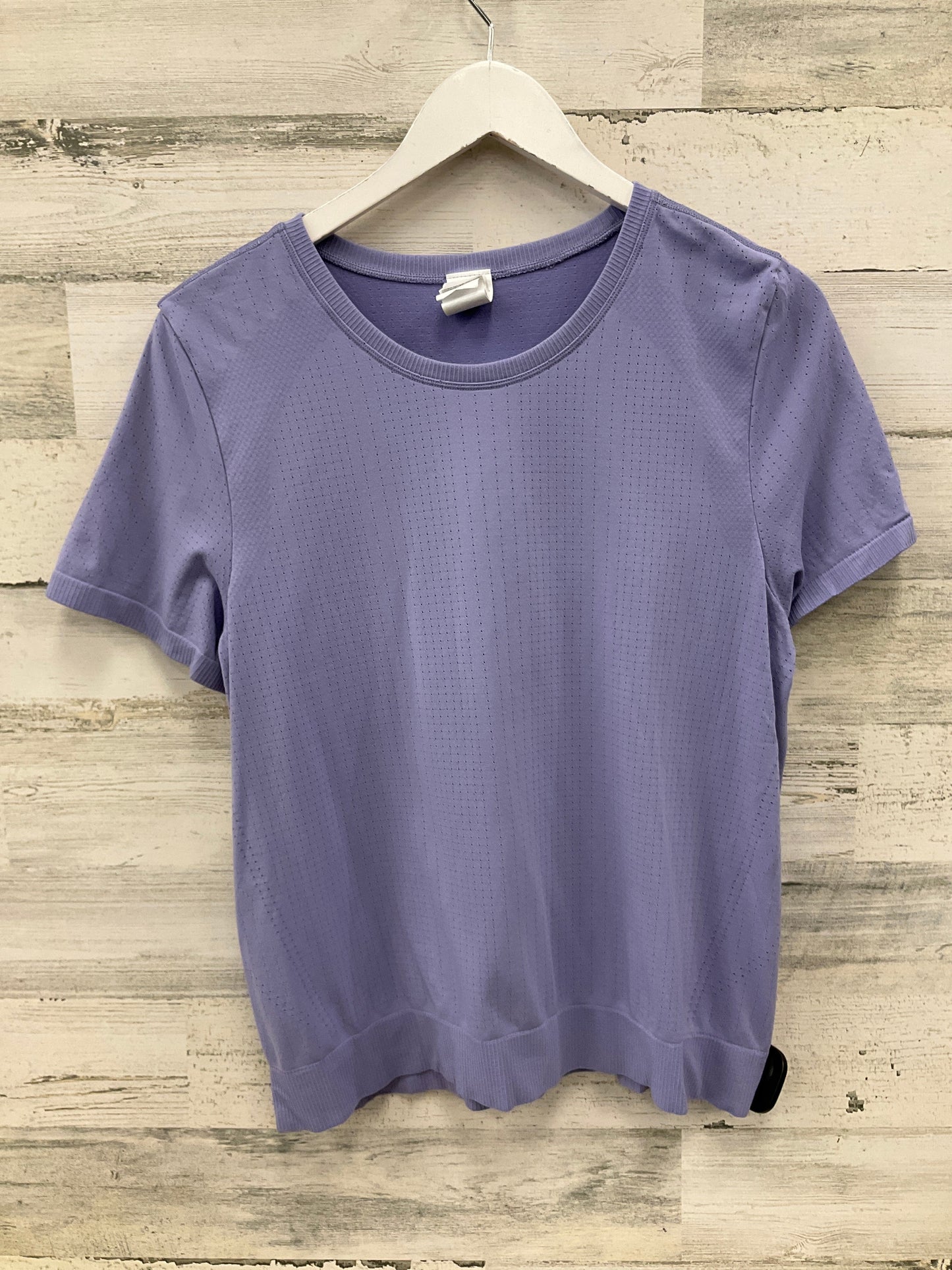 Athletic Top Short Sleeve By Athleta In Purple, Size: Xl