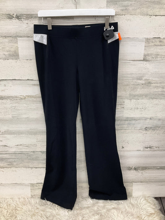 Athletic Pants By Fila In Black, Size: M