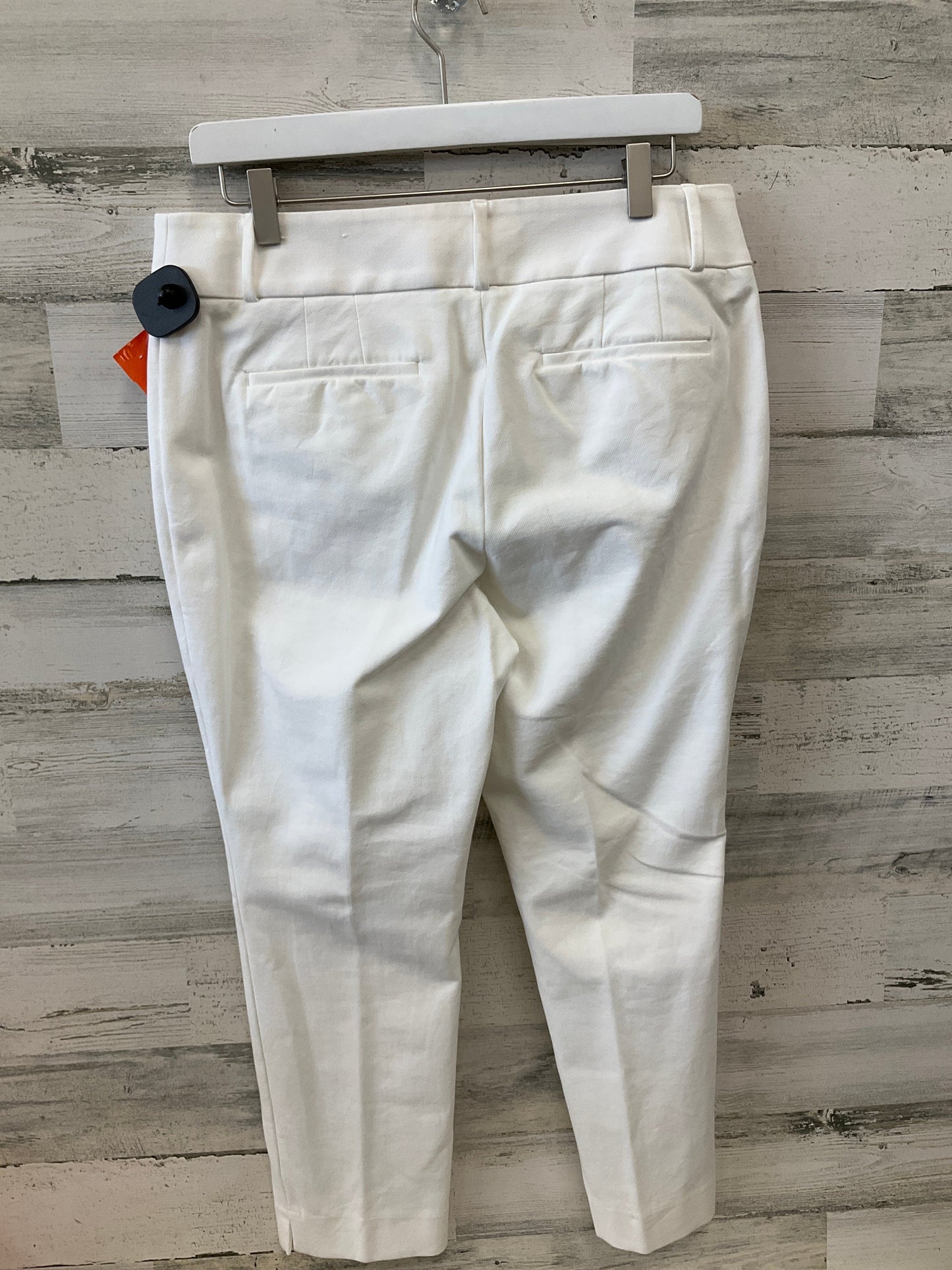 Pants Cropped By Loft In White, Size: 8