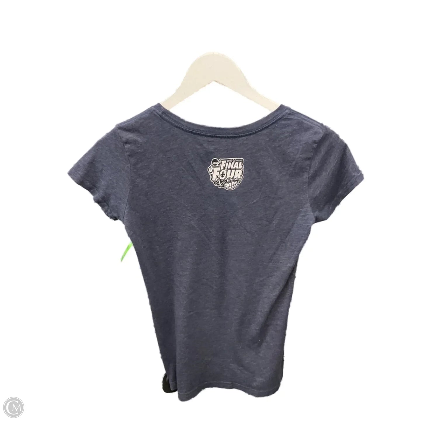 Top Short Sleeve By Adidas In Navy, Size: S