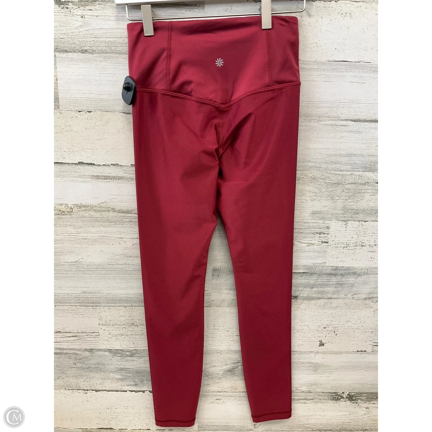Athletic Leggings By Athleta In Red, Size: S