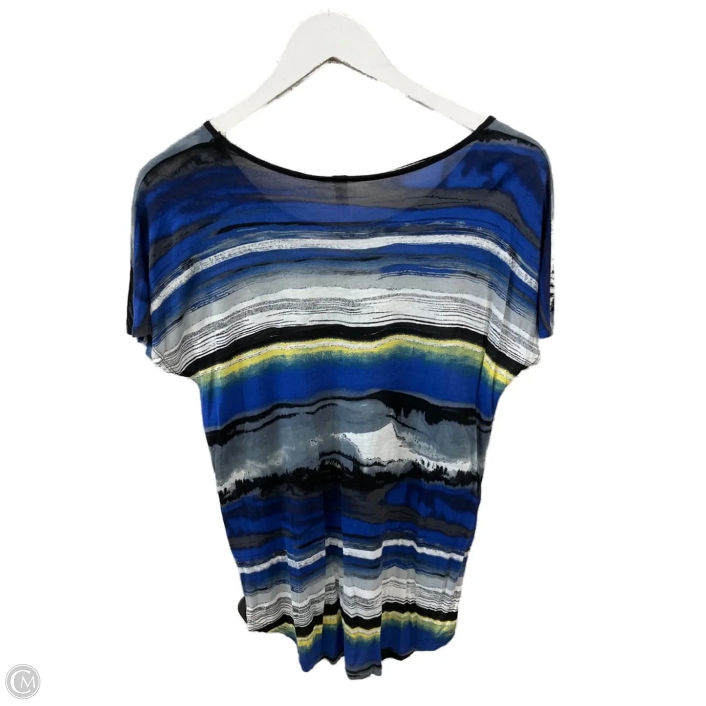 Top Short Sleeve By Clothes Mentor In Blue, Size: Xs