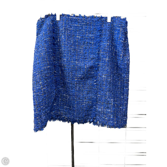 Skirt Mini & Short By Inc In Blue, Size: 18