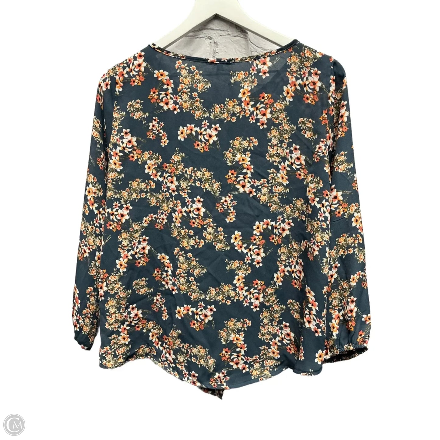 Top Long Sleeve By West Kei In Blue, Size: M