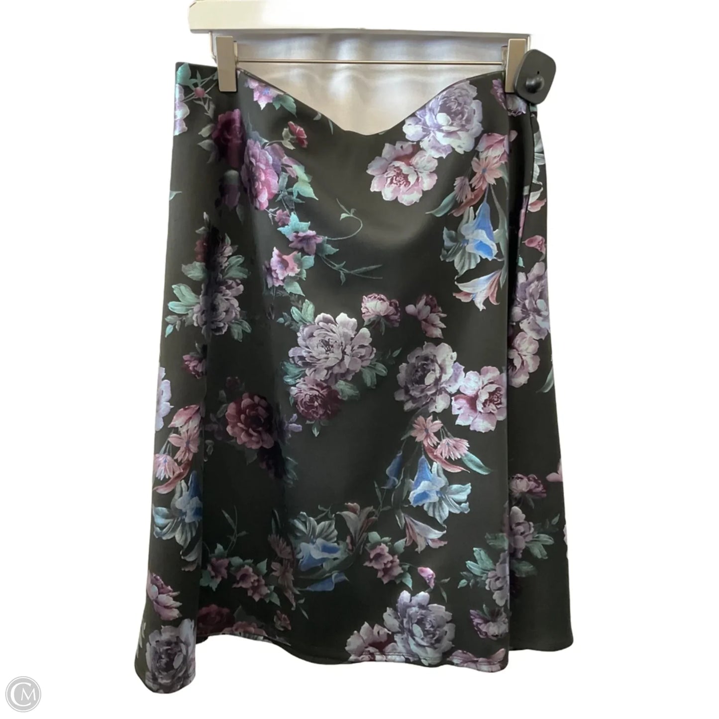 Skirt Midi By Roz And Ali In Black, Size: 12