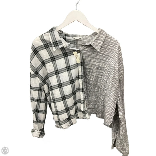 Top Long Sleeve By Aeropostale In Grey, Size: Xxl