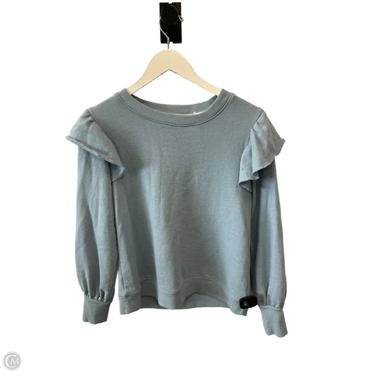 Sweatshirt Crewneck By Candace Cameron Bure In Blue, Size: Xxs