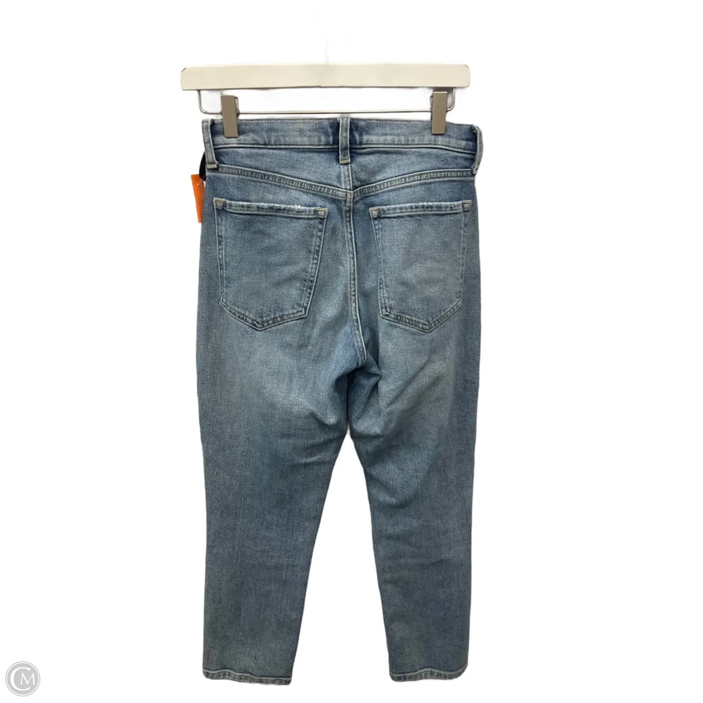 Jeans Cropped By Banana Republic In Blue Denim, Size: 2p