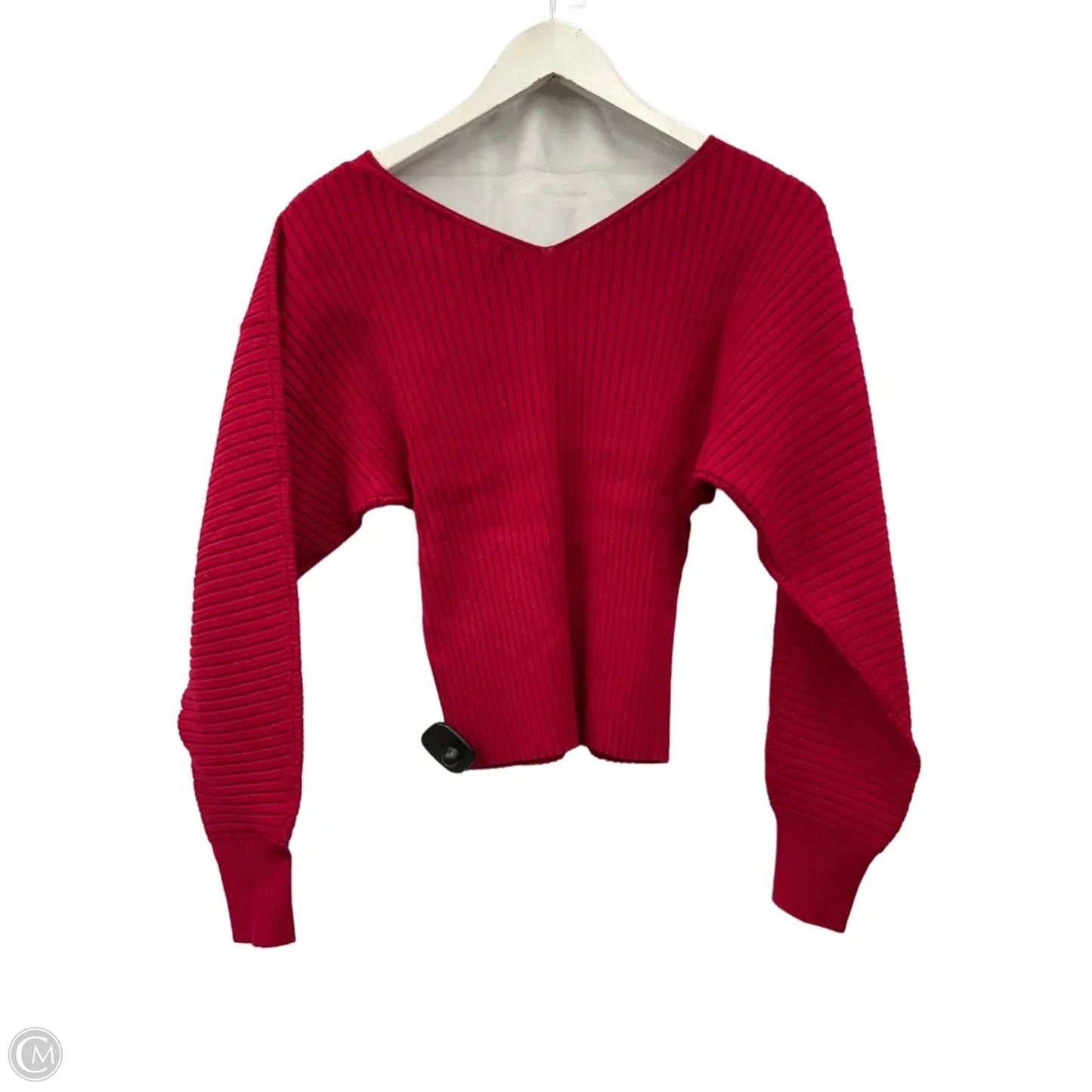 Top Long Sleeve By J. Crew In Red, Size: S
