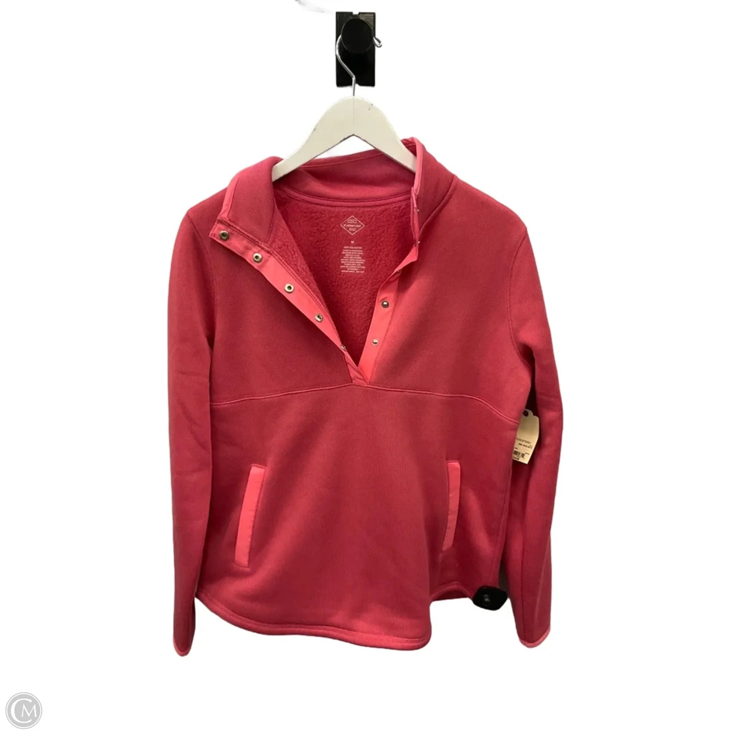 Sweatshirt Collar By St Johns Bay In Pink, Size: M