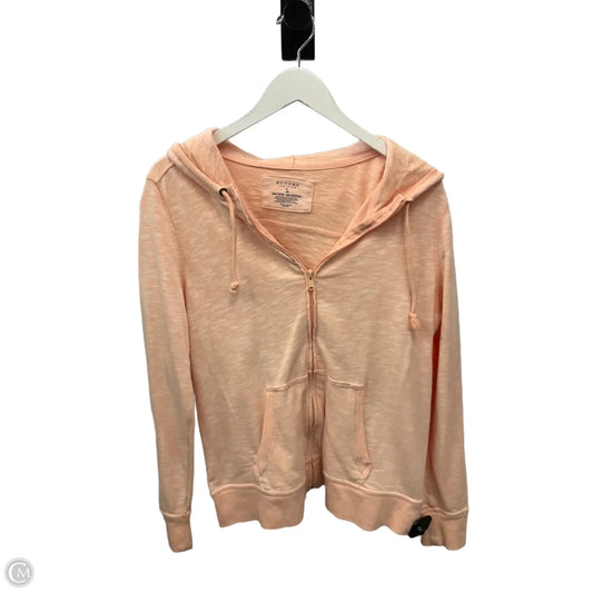 Sweatshirt Hoodie By Sonoma In Orange, Size: L