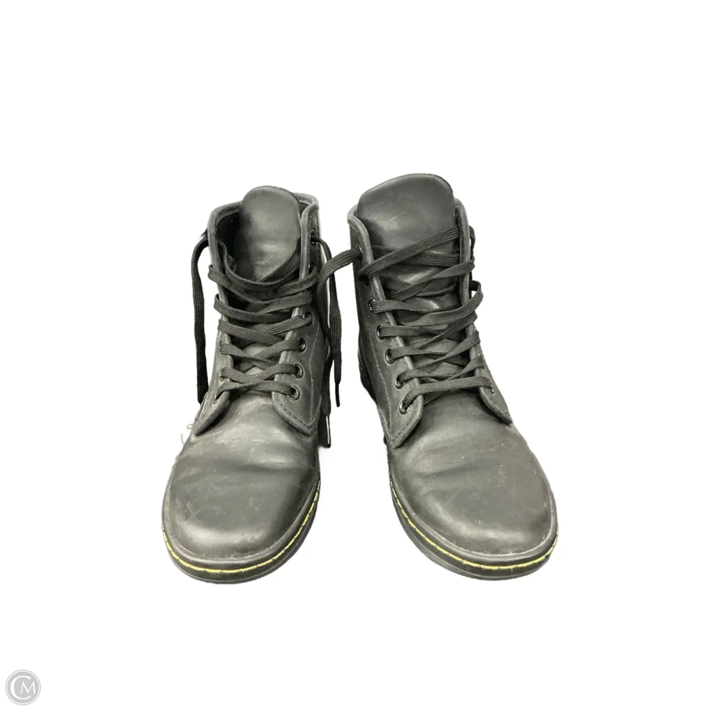 Boots Ankle Heels By Dr Martens In Black, Size: 6