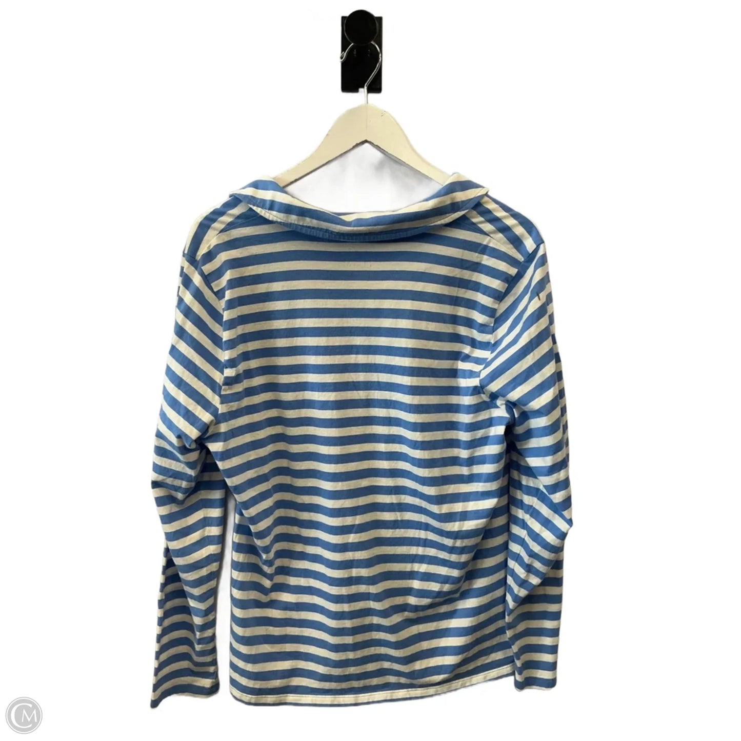 Top Long Sleeve By Talbots In Blue, Size: Xl