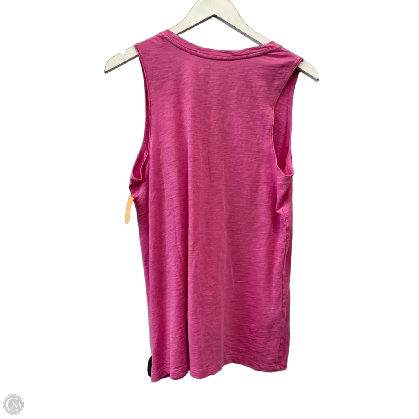 Top Sleeveless By Time And Tru In Pink, Size: M