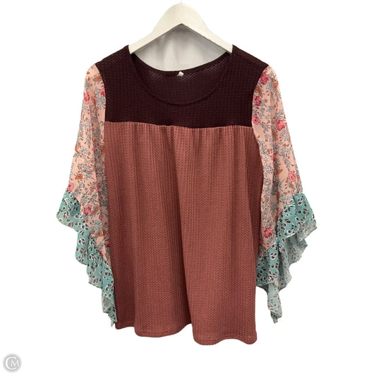 Top Long Sleeve By Clothes Mentor In Multi-colored, Size: S