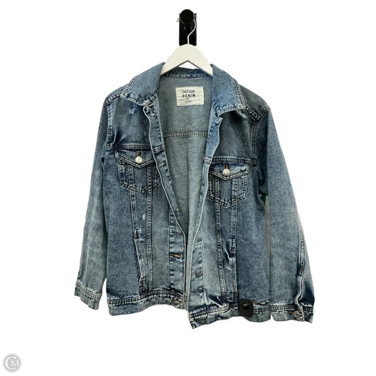 Jacket Denim By Refuge In Blue Denim, Size: M