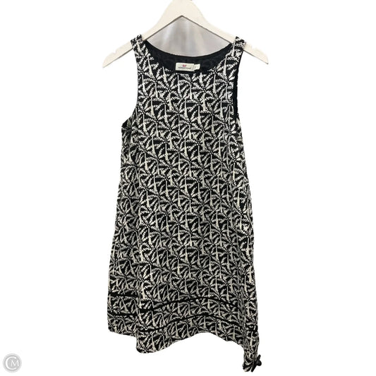 Dress Casual Short By Vineyard Vines In Black & White, Size: S