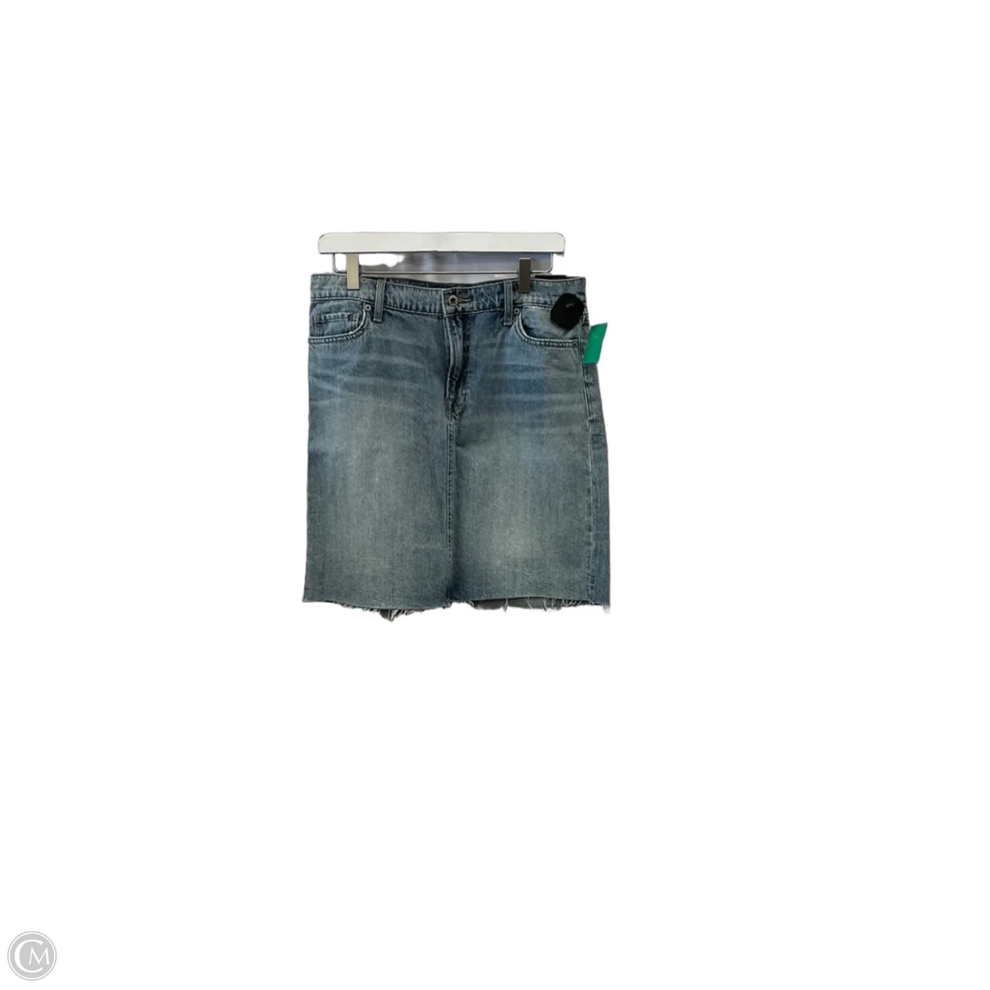 Skirt Mini & Short By Lucky Brand In Blue Denim, Size: 10