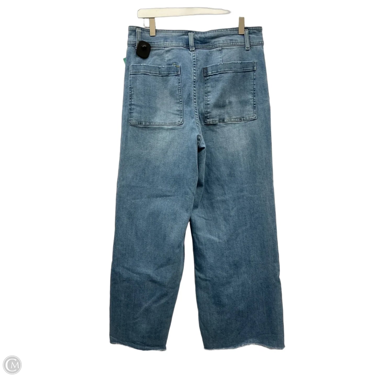 Jeans Wide Leg By Oat In Blue Denim, Size: 10