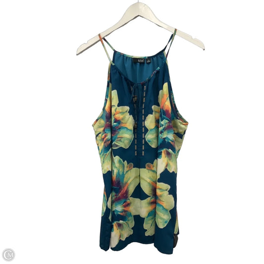 Blouse Sleeveless By Ana In Multi-colored, Size: Xl
