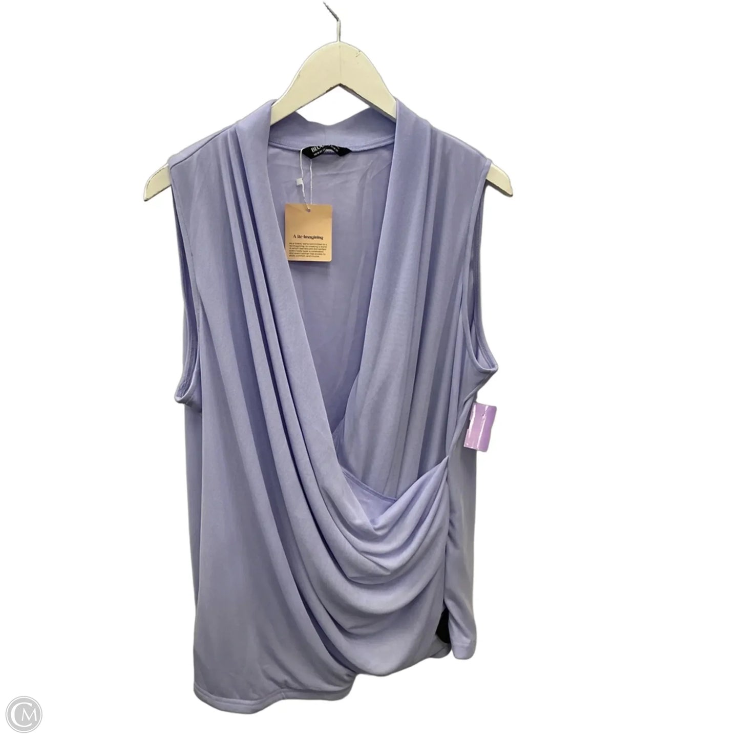 Top Sleeveless By Bloomchic In Purple, Size: 2