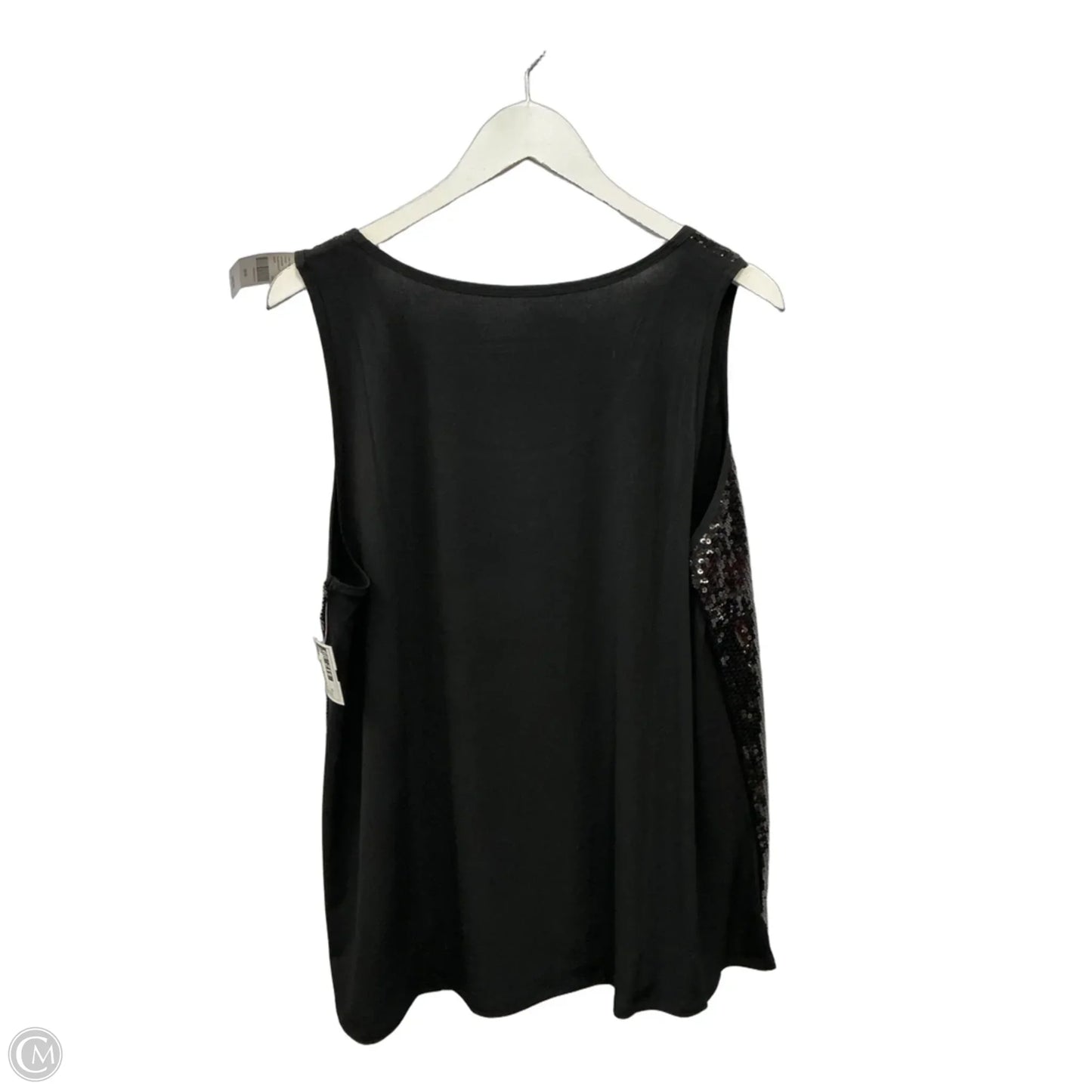 Top Sleeveless By Lane Bryant In Black, Size: 2x