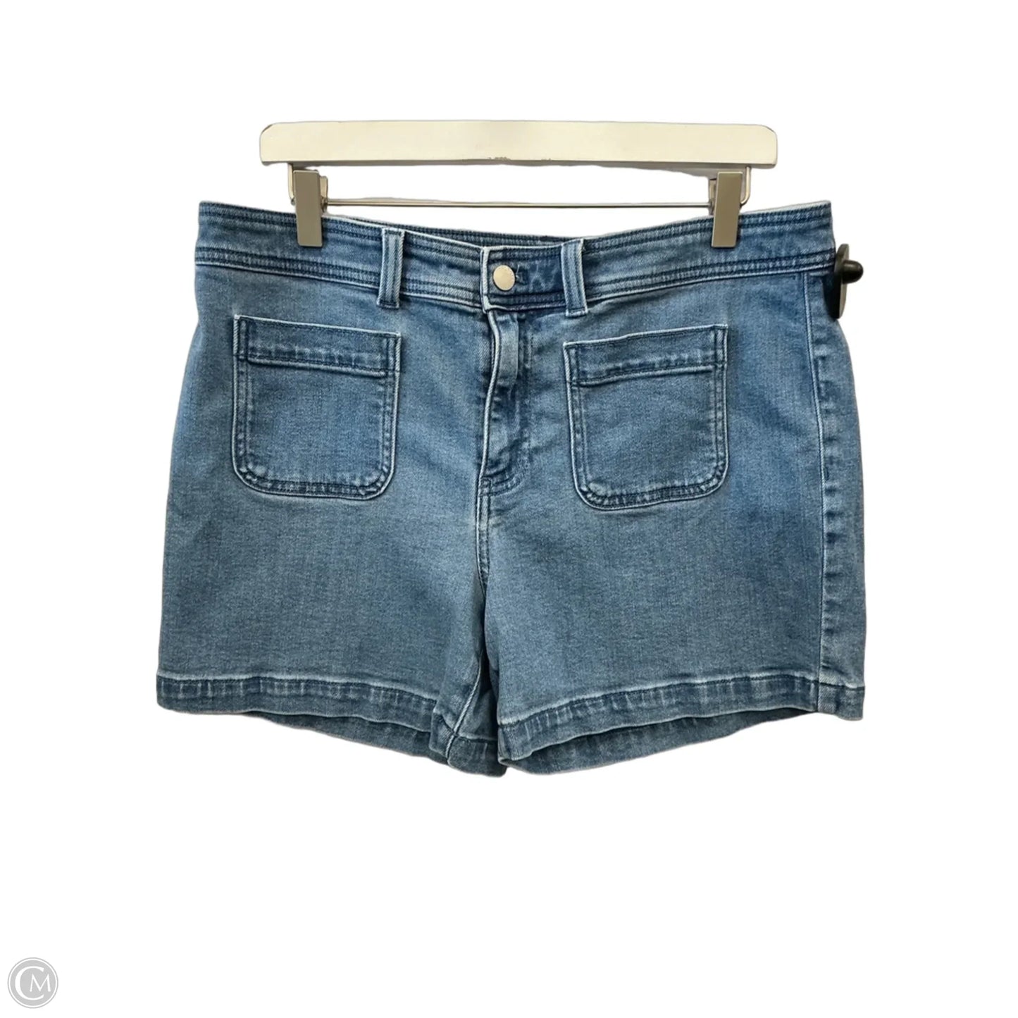 Shorts By Talbots In Blue Denim, Size: 2p