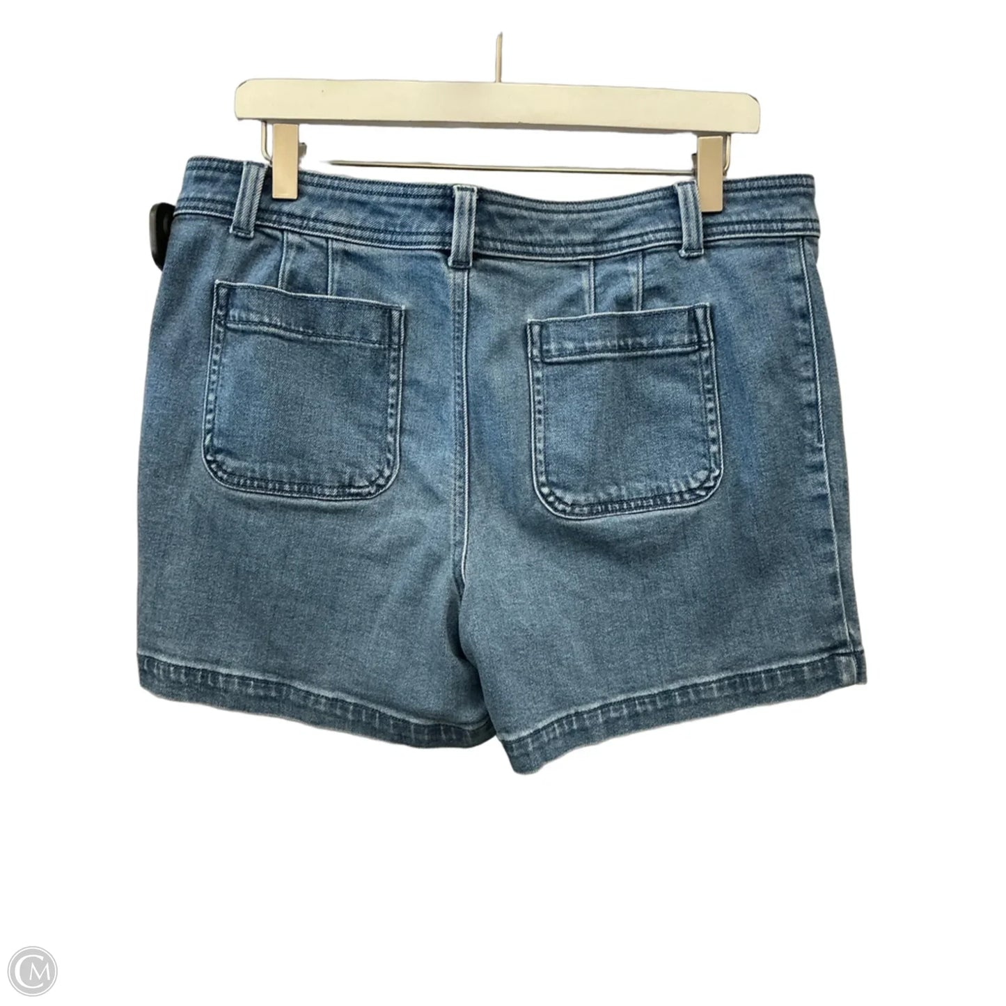Shorts By Talbots In Blue Denim, Size: 2p