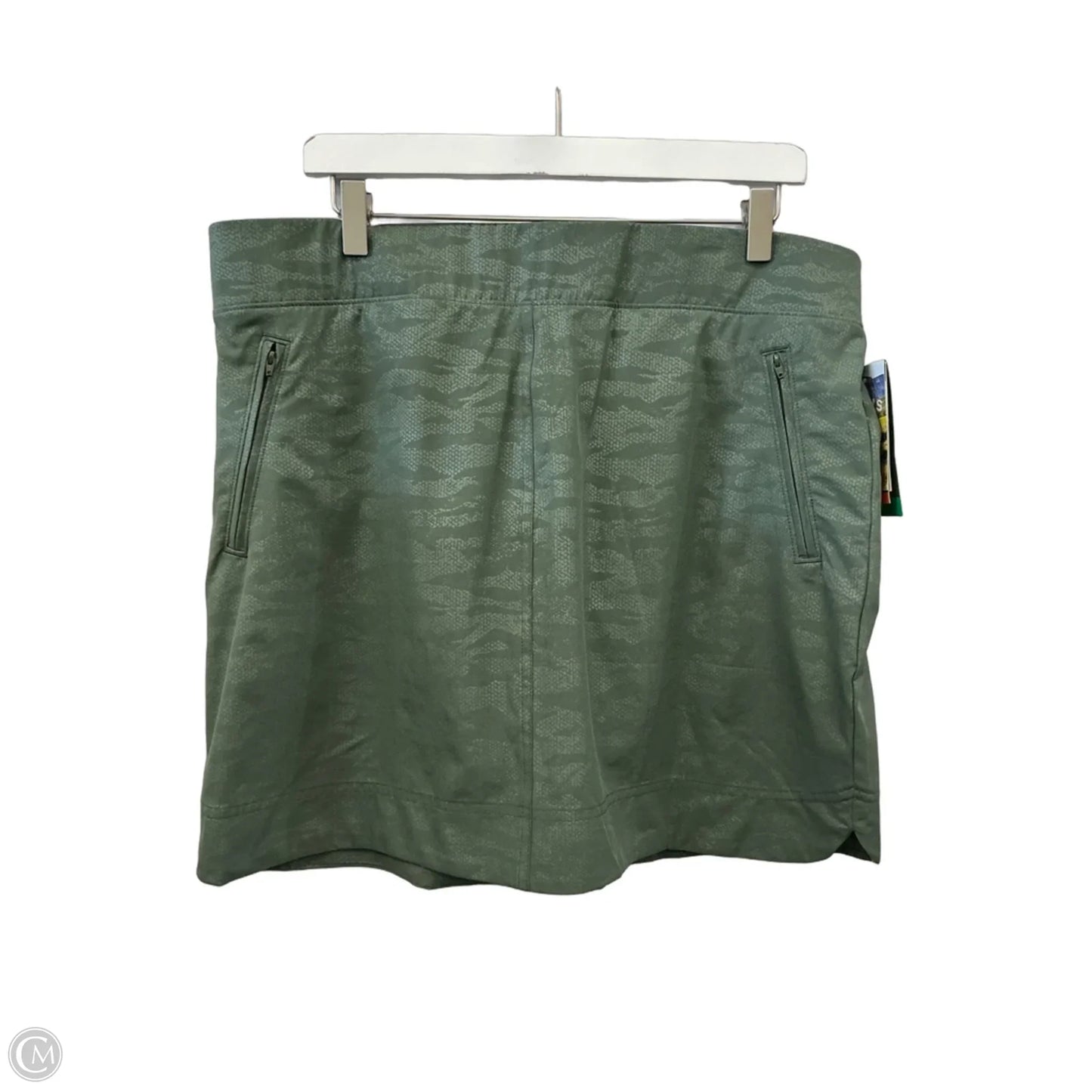 Skort By Orvis In Green, Size: Xl