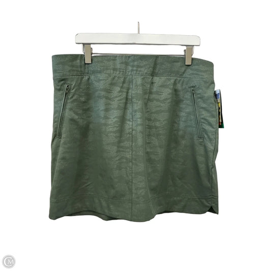 Skort By Orvis In Green, Size: Xl