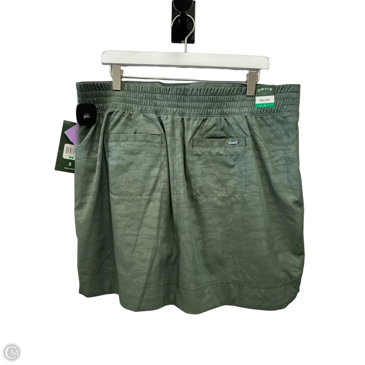 Skort By Orvis In Green, Size: Xl