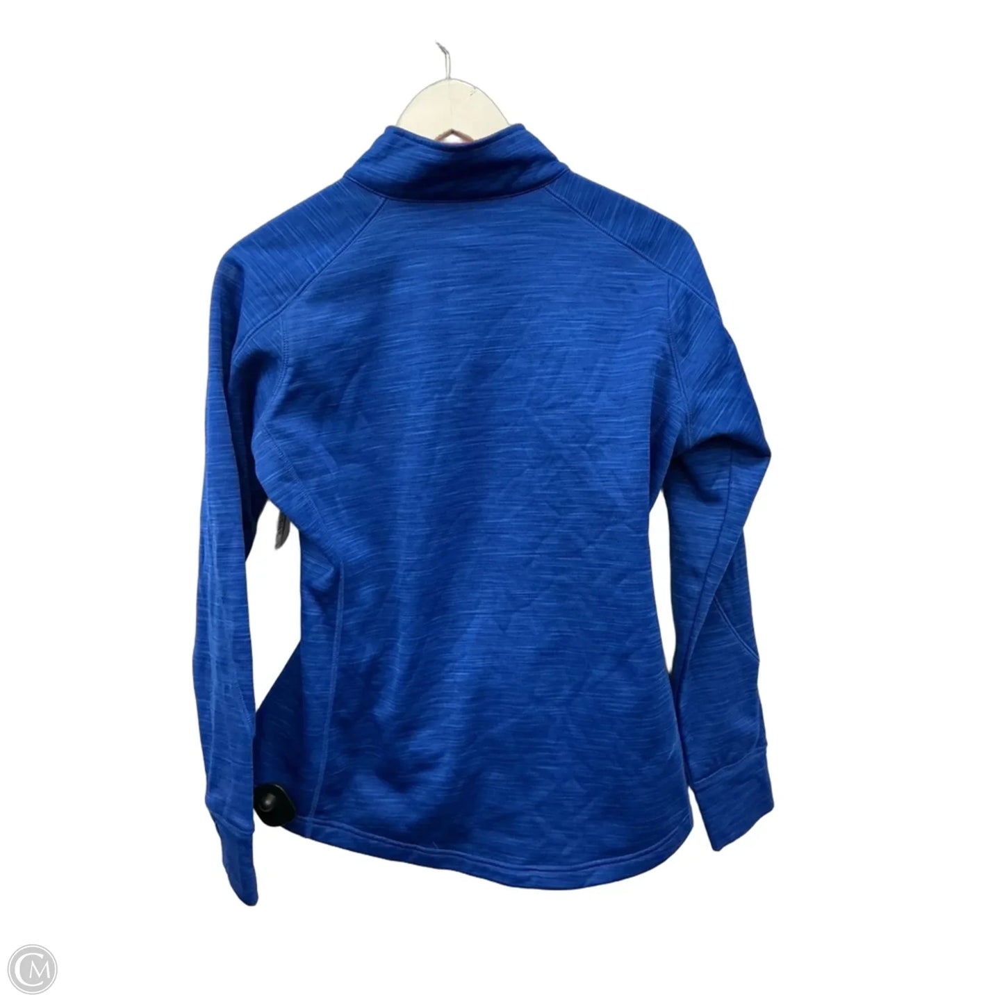 Athletic Sweatshirt Collar By Majestic In Blue, Size: M