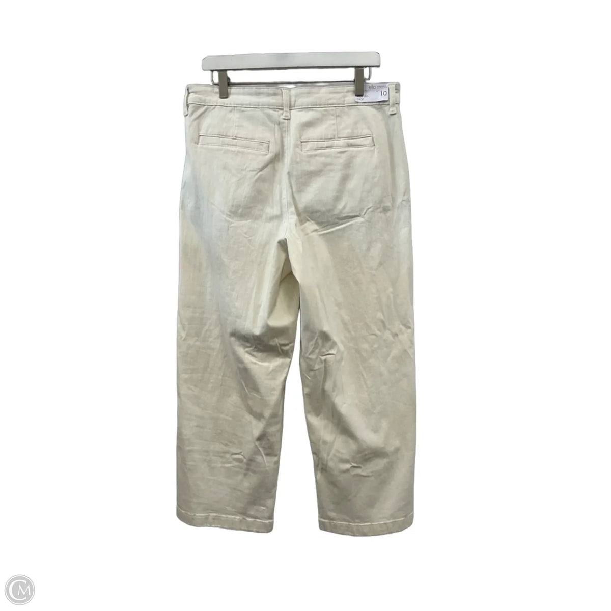 Pants Wide Leg By Ella Moss In White, Size: 10