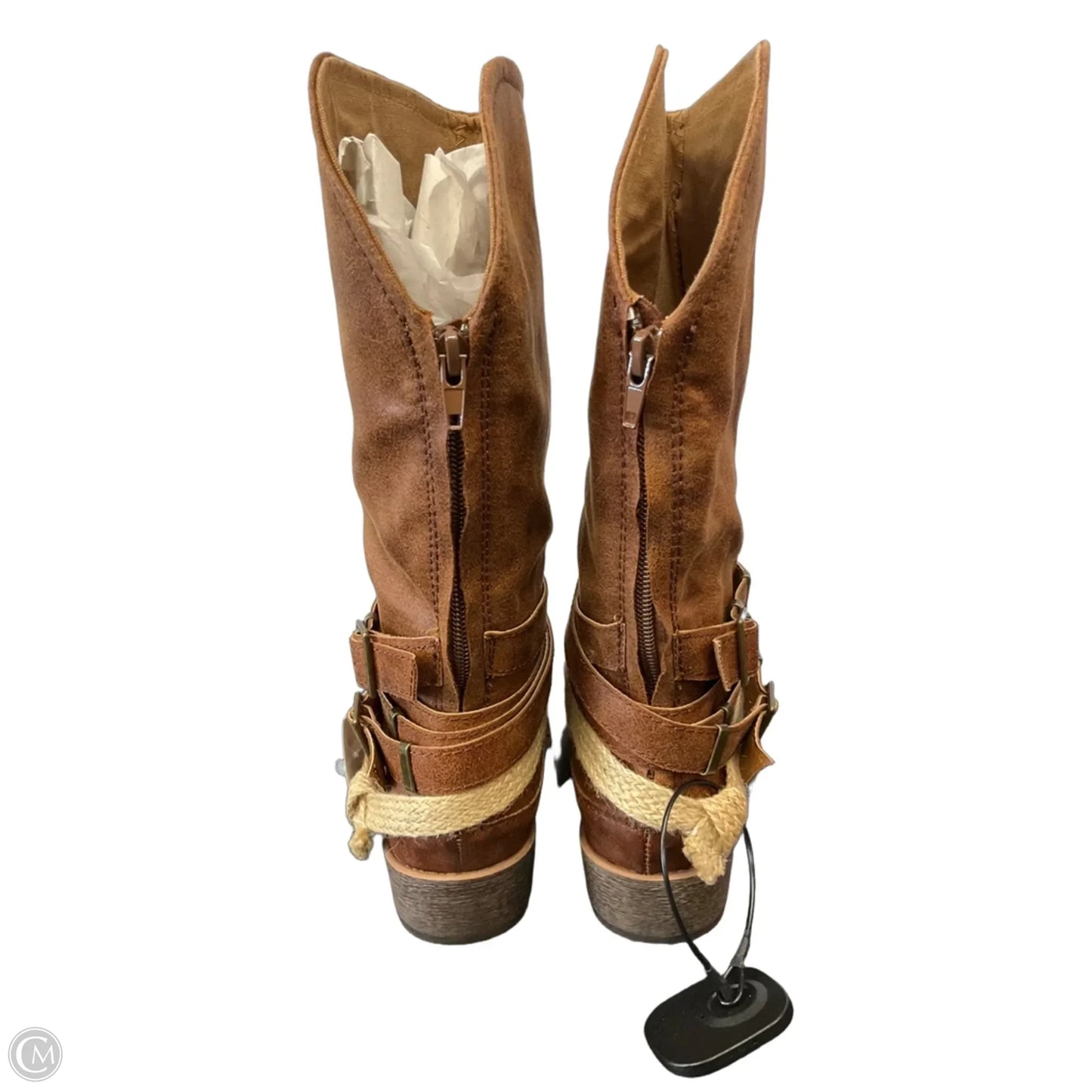 Boots Western By Coconuts In Brown, Size: 6
