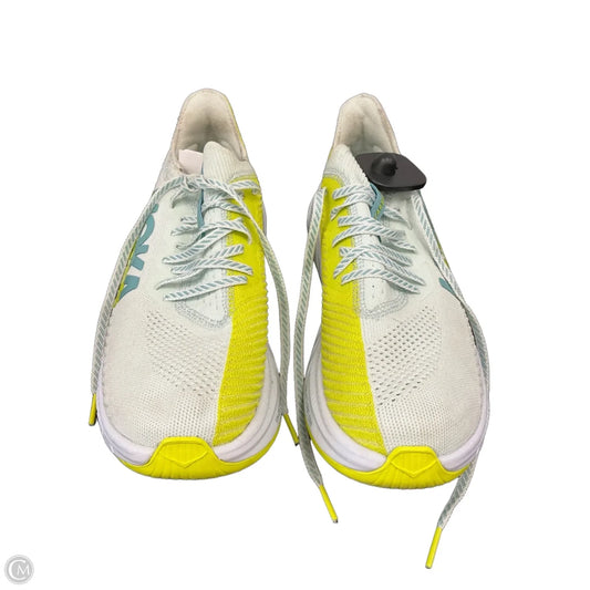 Shoes Athletic By Hoka In Blue & Green, Size: 10
