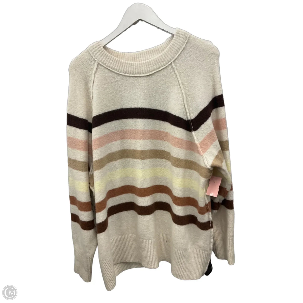 Sweater By Aerie In Striped Pattern, Size: M
