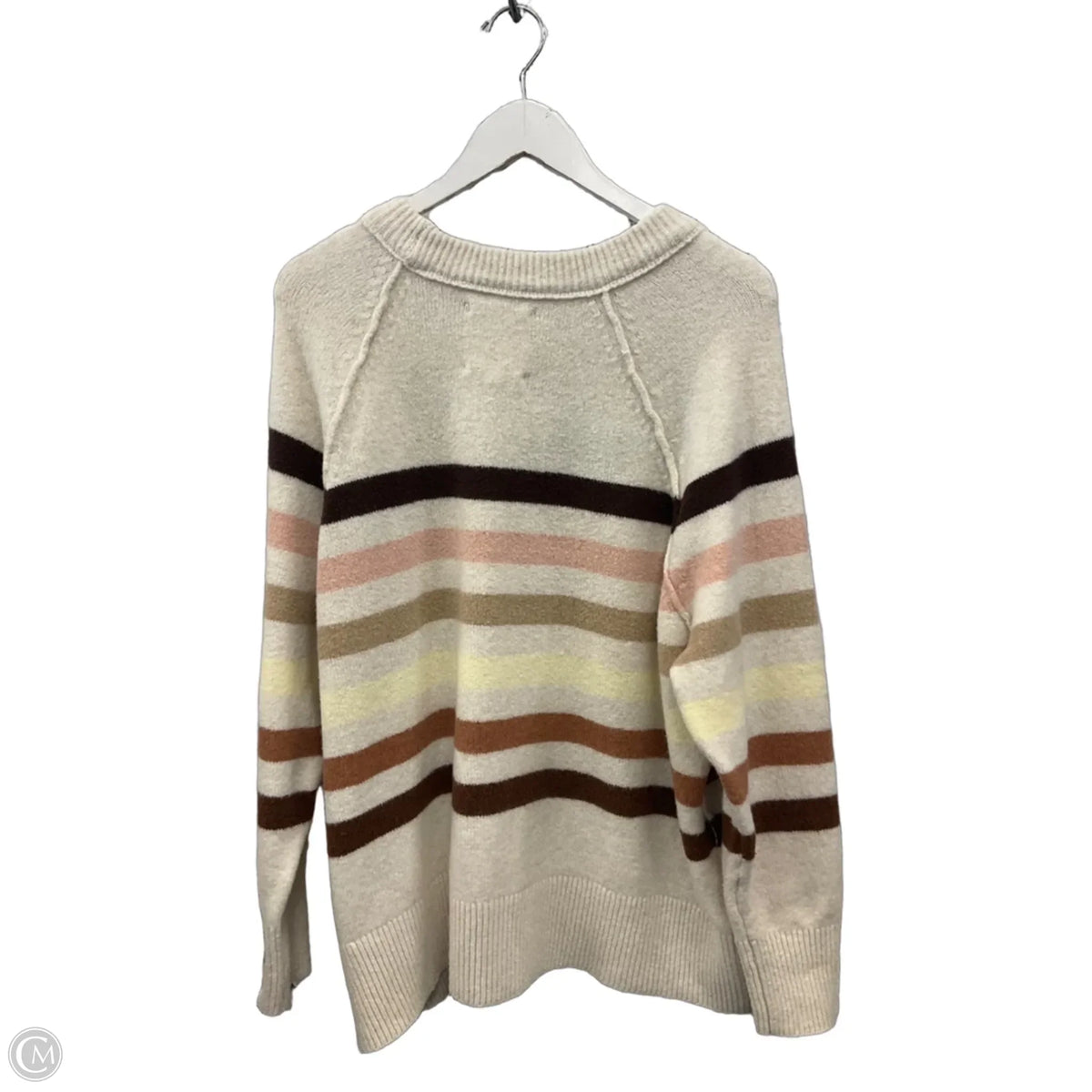 Sweater By Aerie In Striped Pattern, Size: M