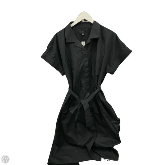 Dress Casual Maxi By Banana Republic In Black, Size: L