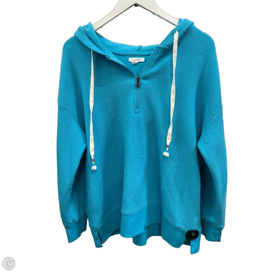 Top Long Sleeve By Maurices In Blue, Size: Xl