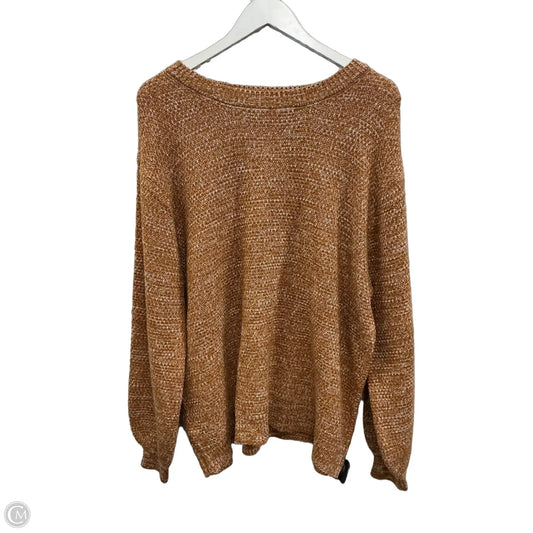Sweater By Zenana In Brown, Size: Xl