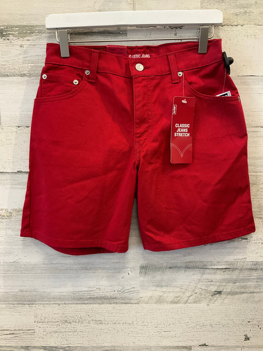 Red Shorts Levis, Size 6