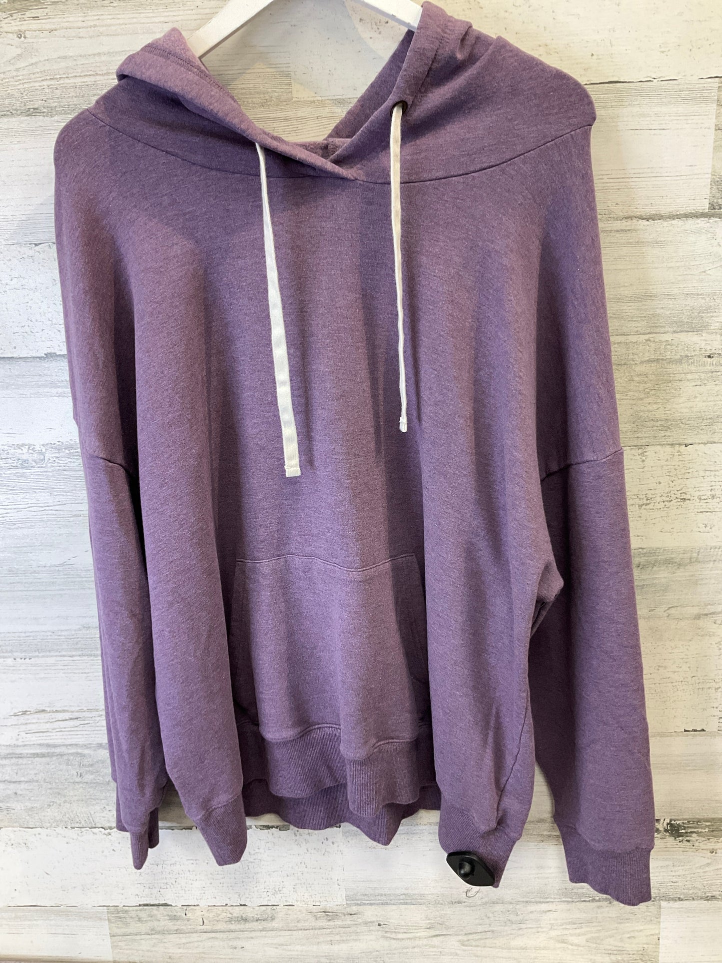 Sweatshirt Hoodie By Buffalo David Bitton In Purple, Size: Xxl