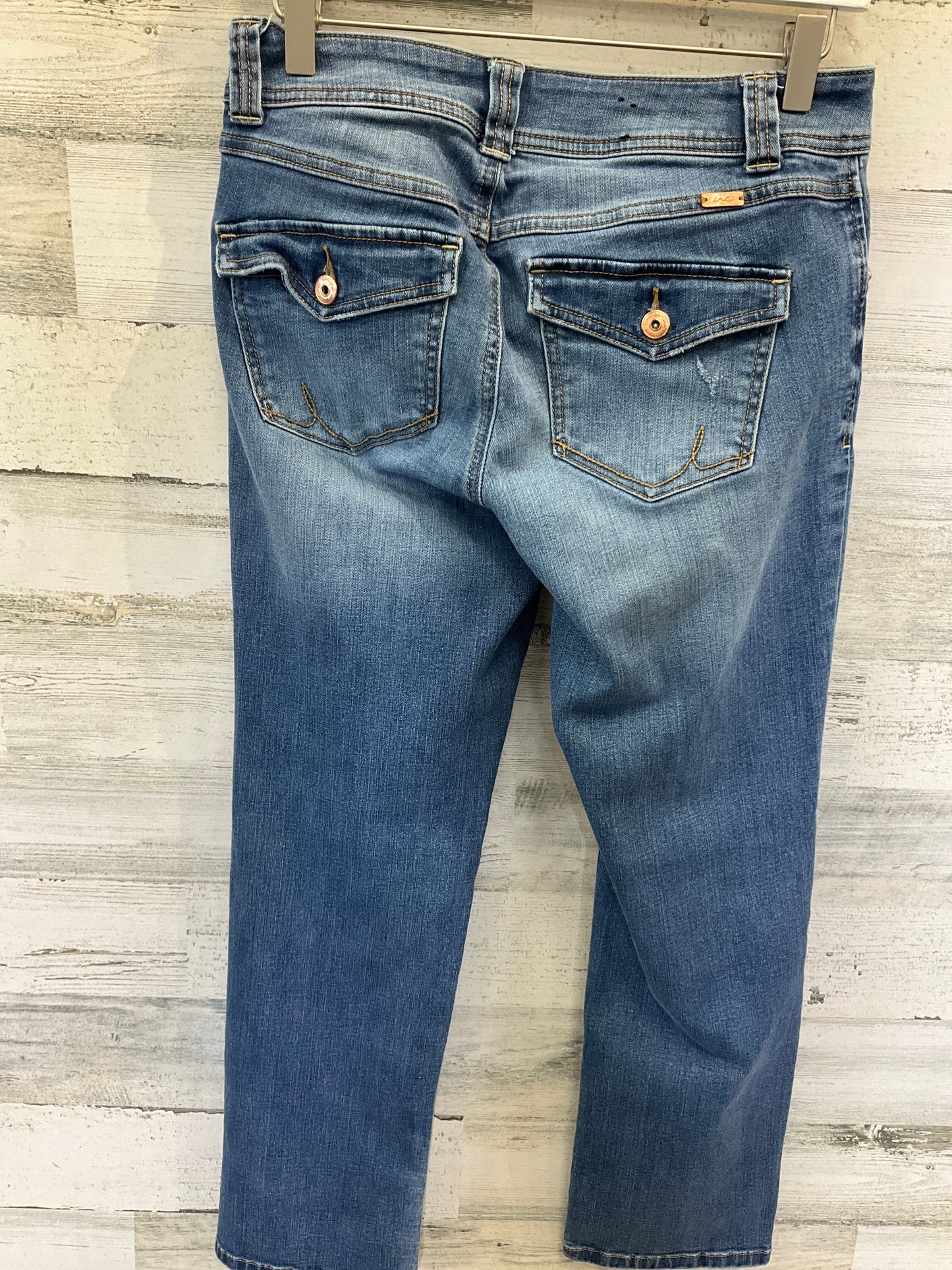 Blue Denim Jeans Straight Inc, Size 4