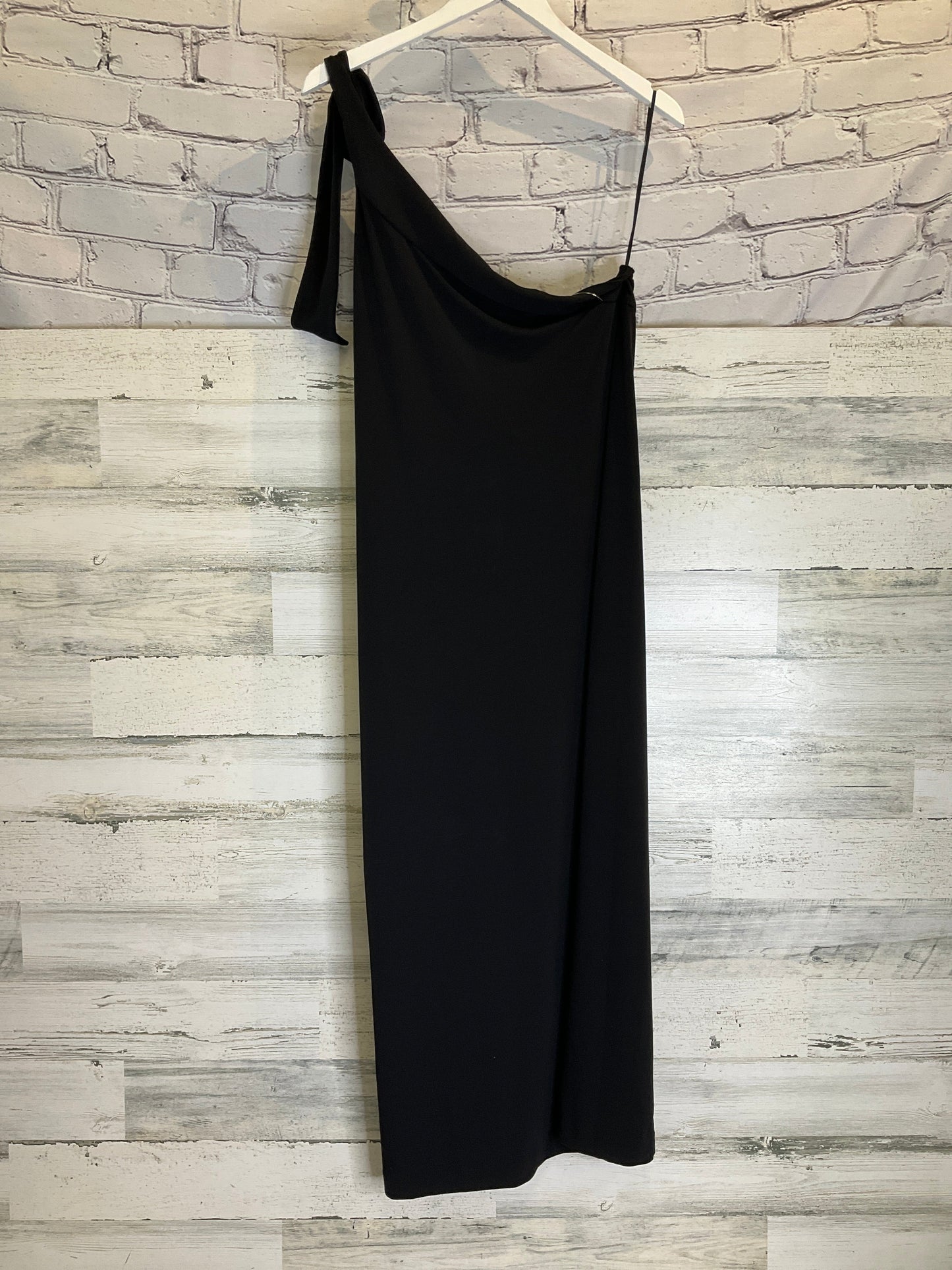 Dress Casual Maxi By Ann Taylor In Black, Size: S