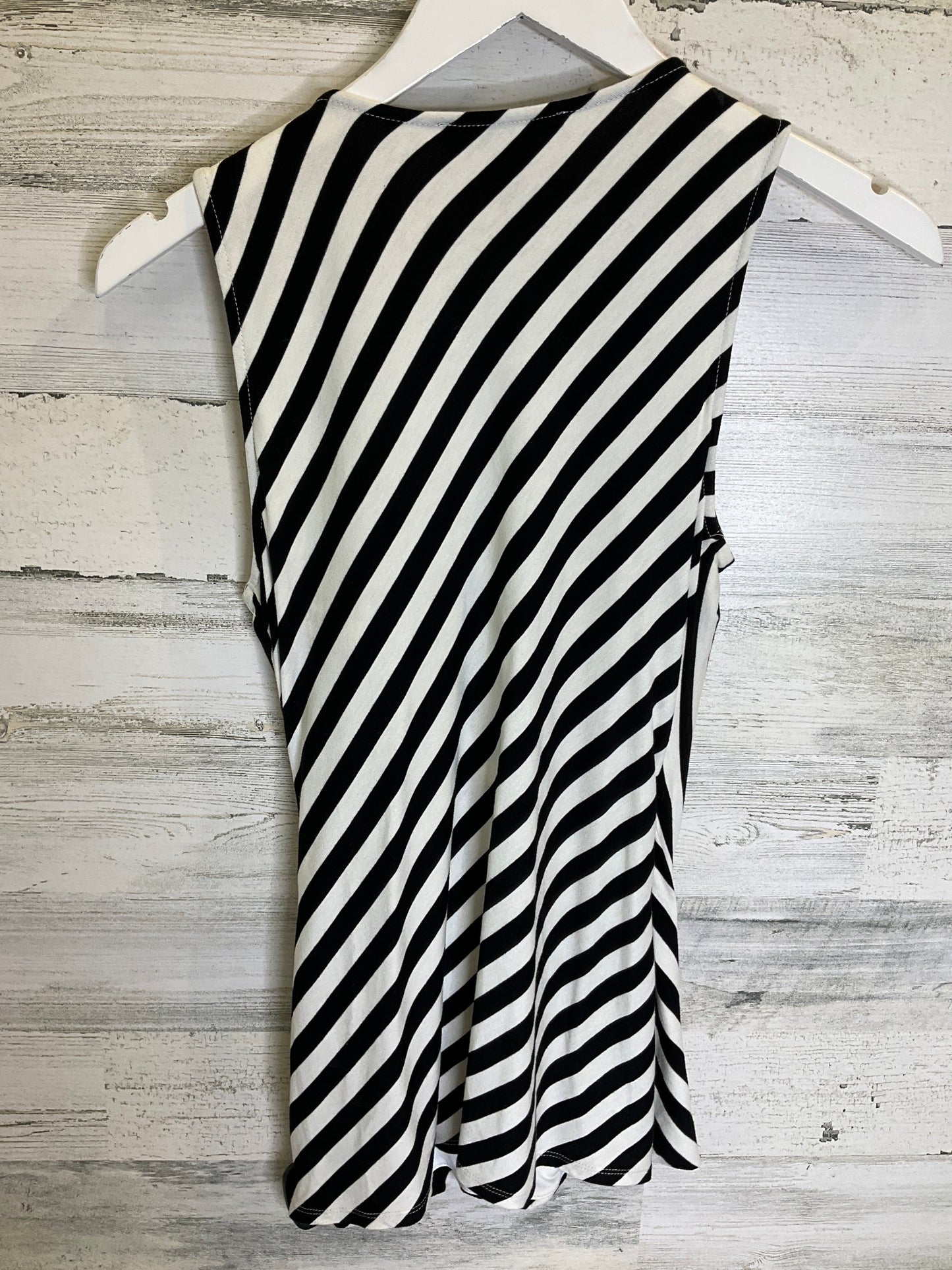 Black & White Top Sleeveless White House Black Market, Size Xs