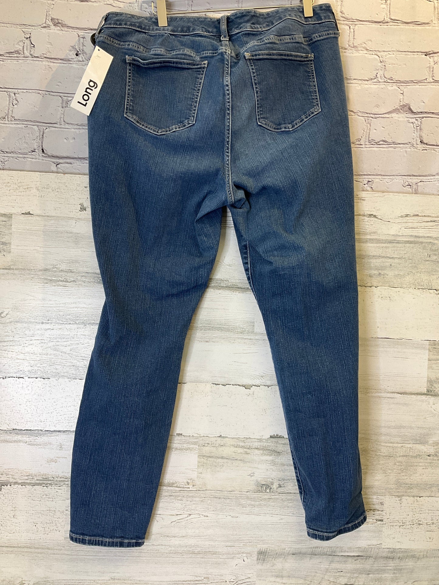 Blue Denim Jeans Straight Torrid, Size 18
