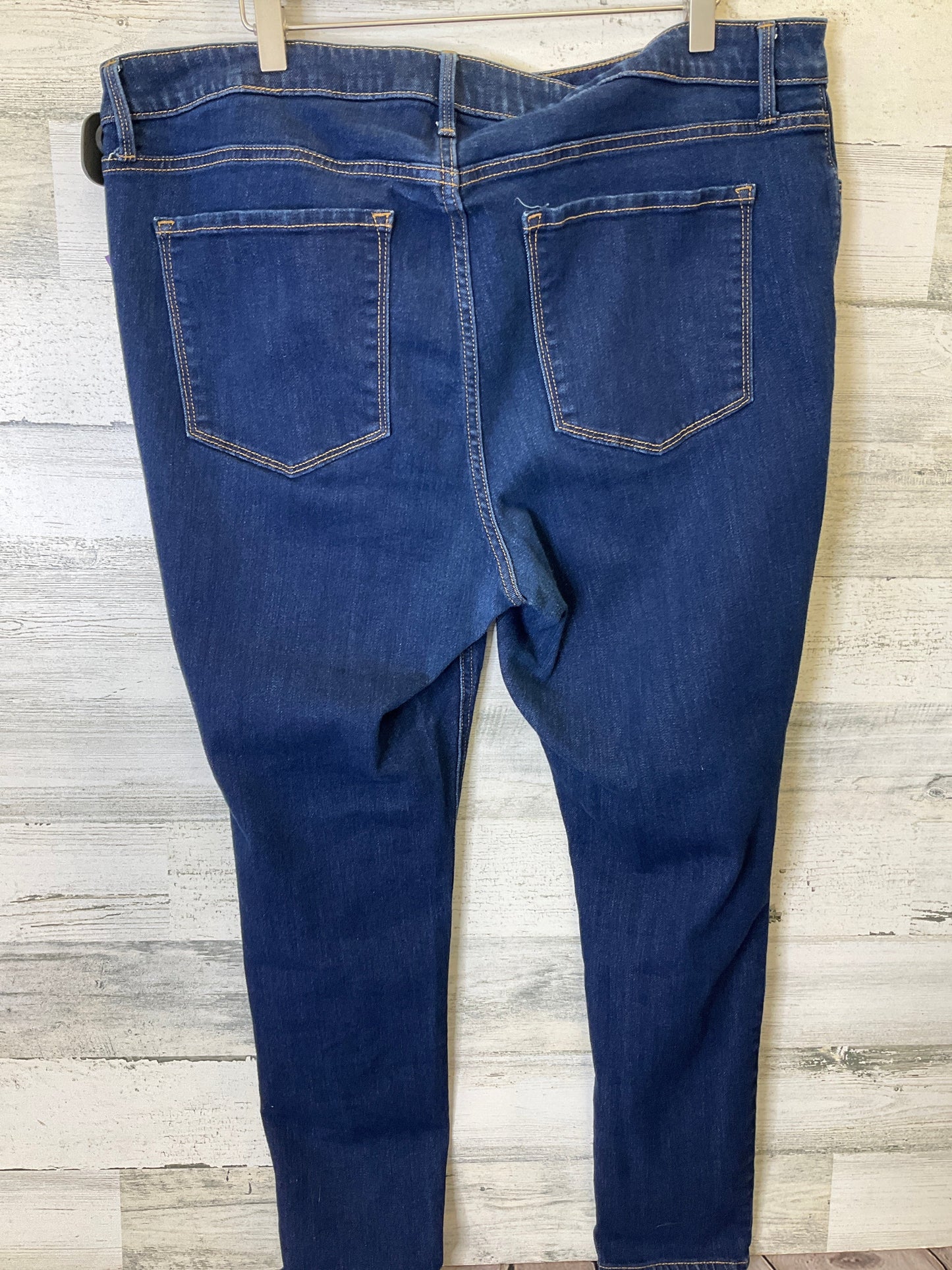 Blue Denim Jeans Straight Old Navy, Size 18