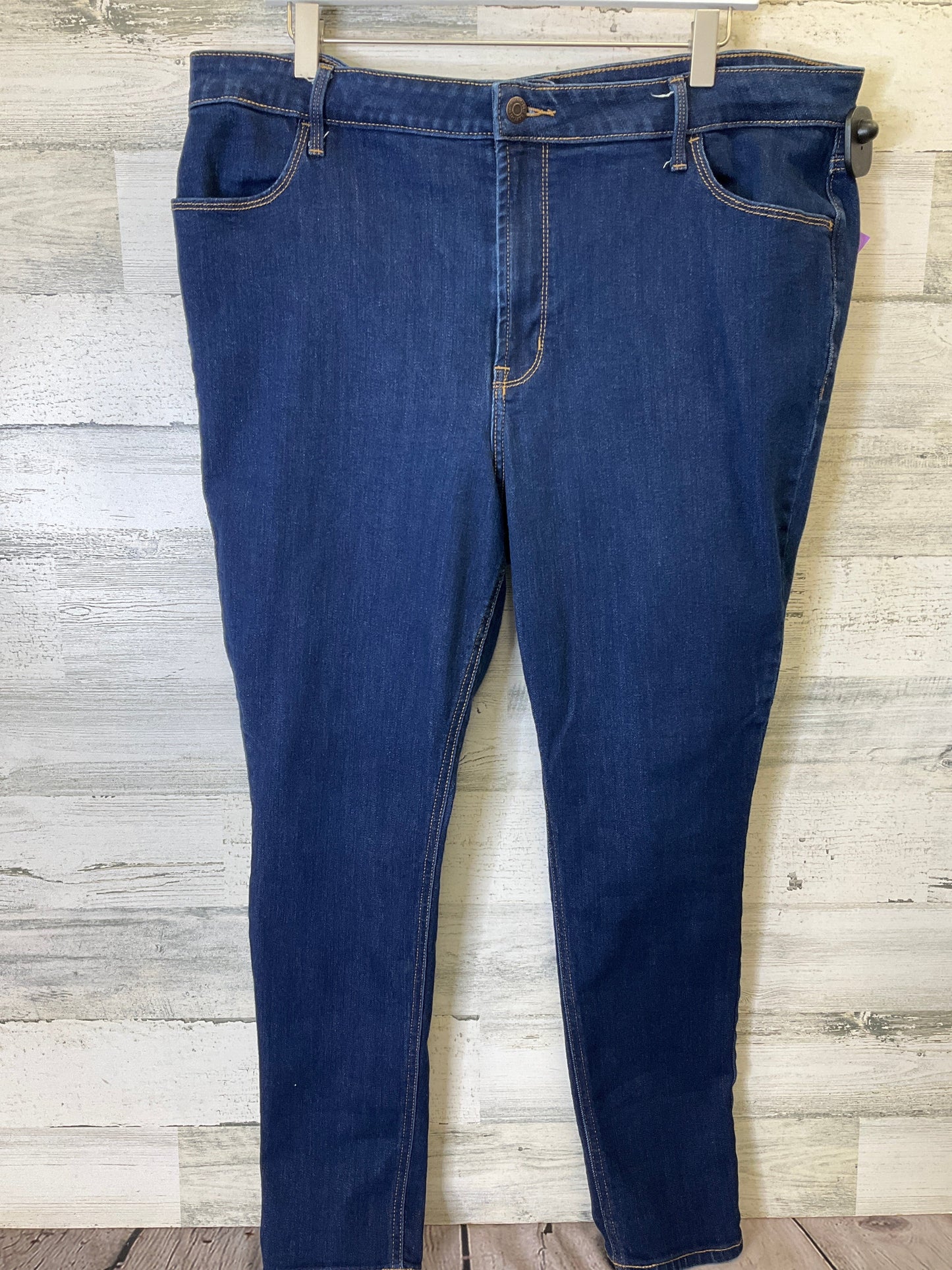 Blue Denim Jeans Straight Old Navy, Size 18